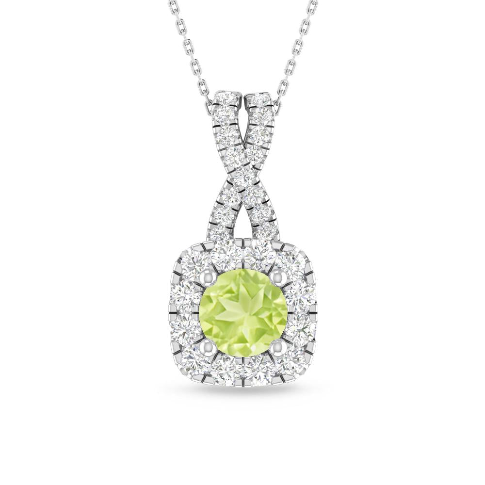 White Gold - Peridot