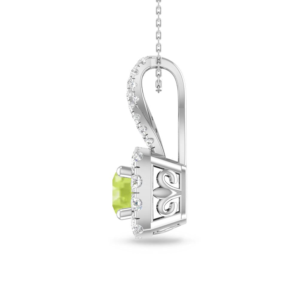 White Gold - Peridot
