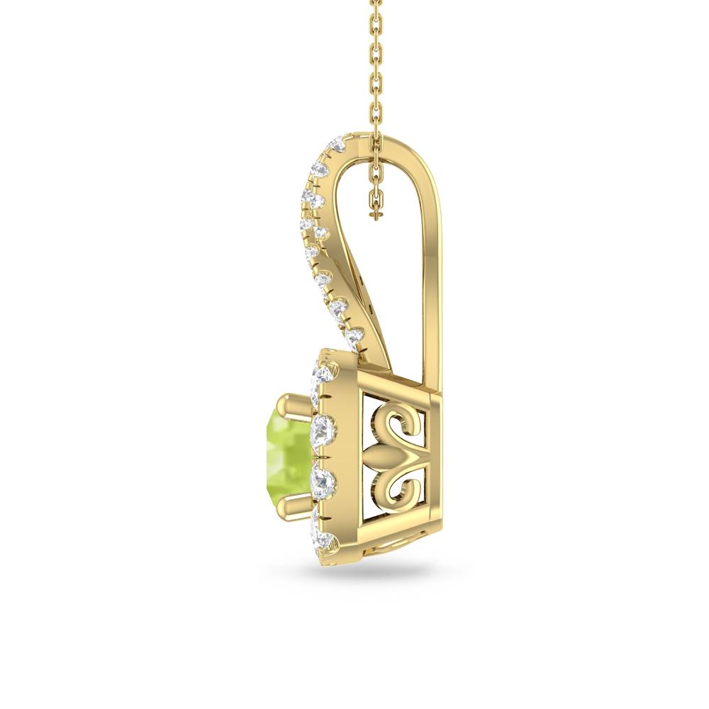 Yellow Gold - Peridot
