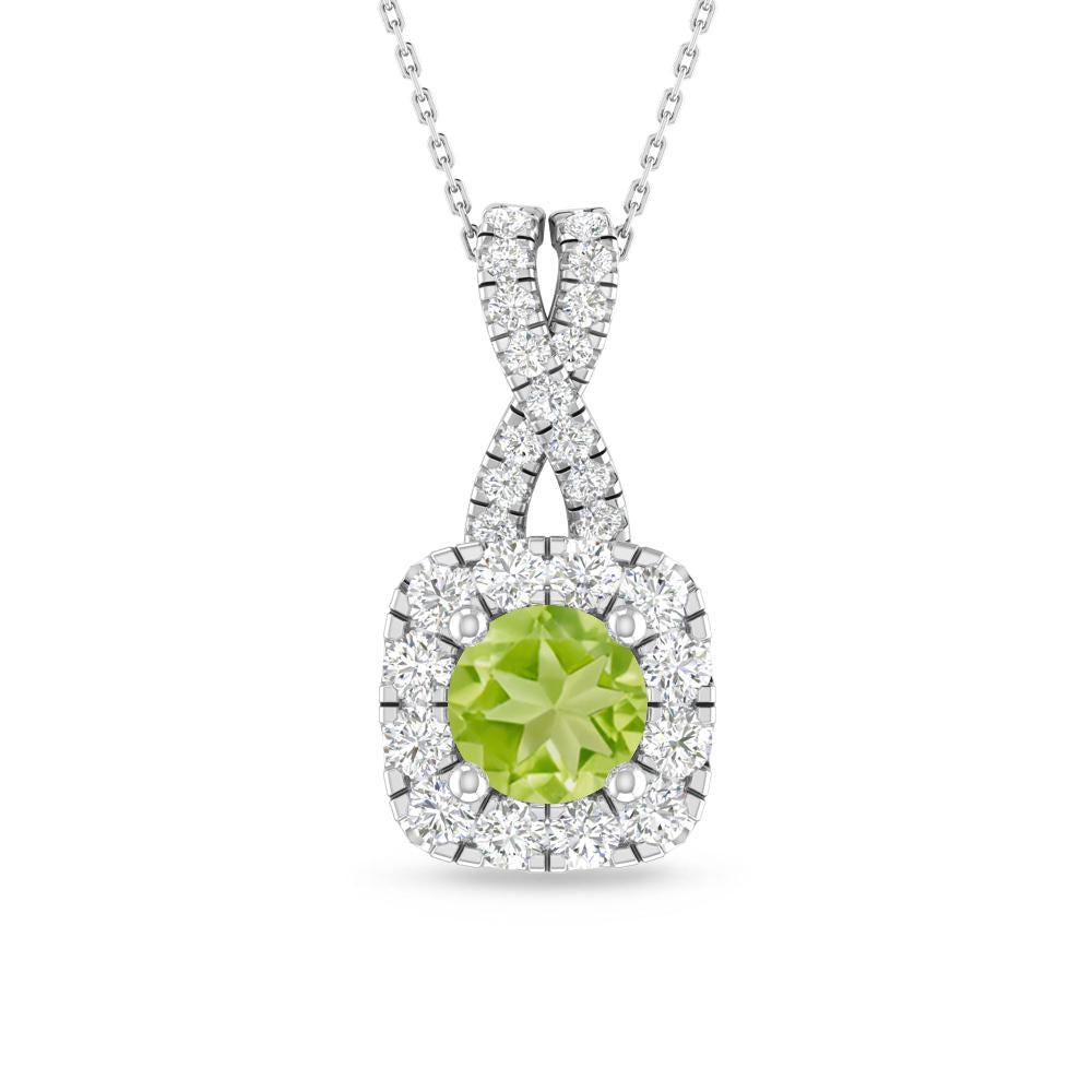 White Gold - Peridot