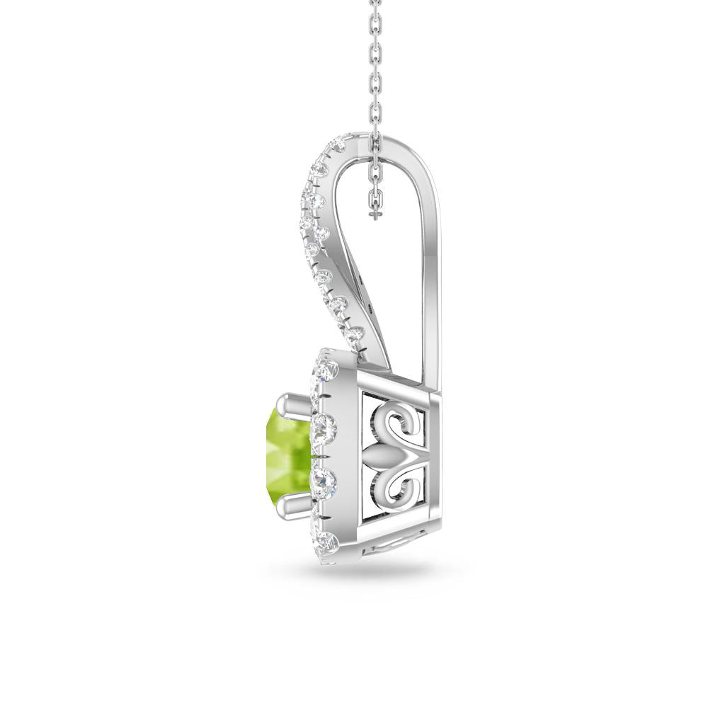 White Gold - Peridot