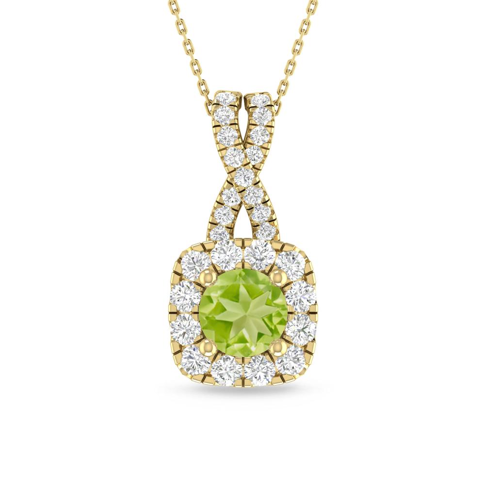 Yellow Gold - Peridot