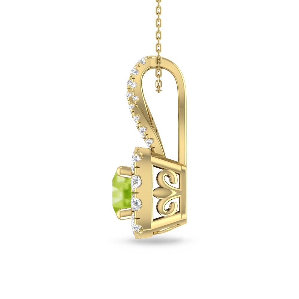 Yellow Gold - Peridot