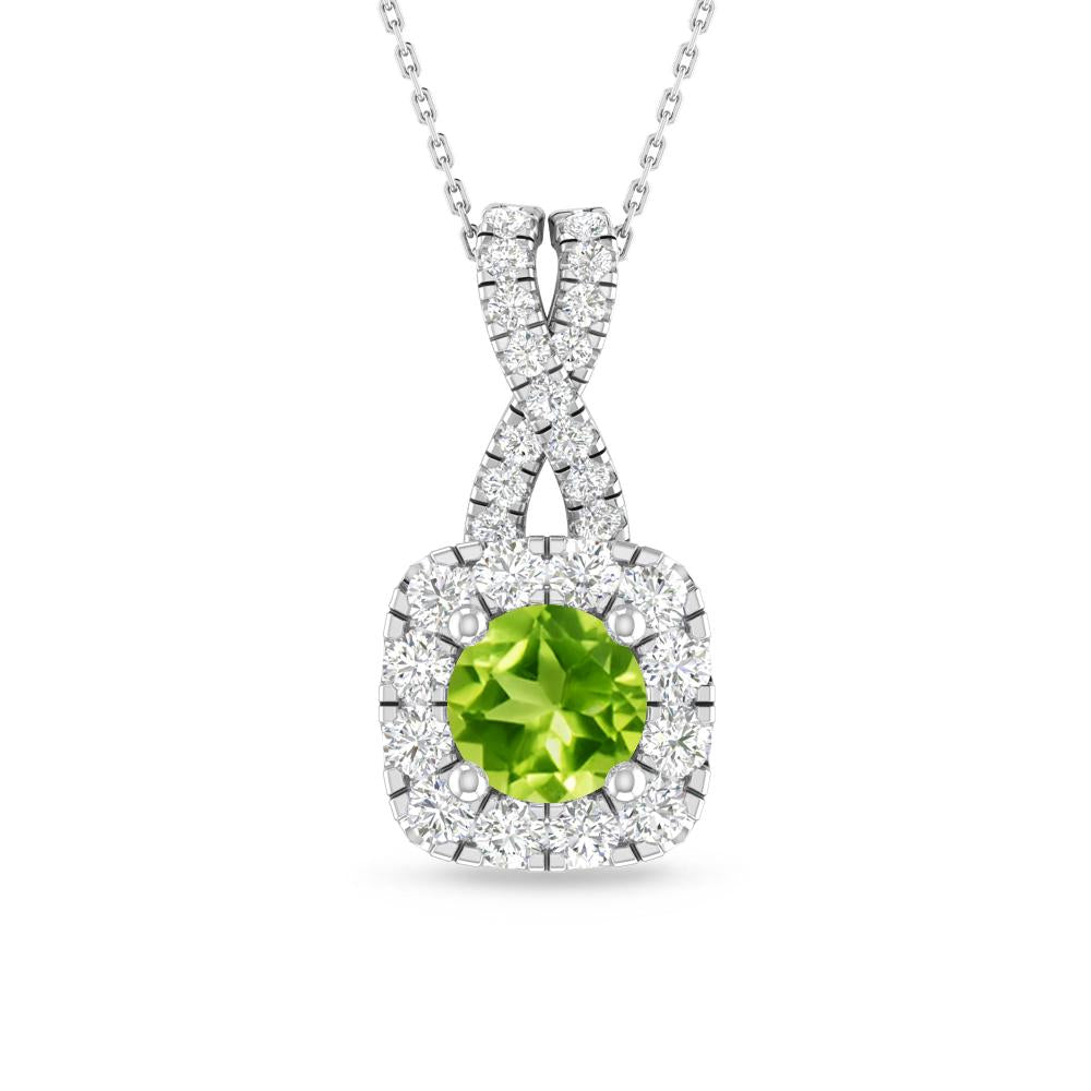 White Gold - Peridot