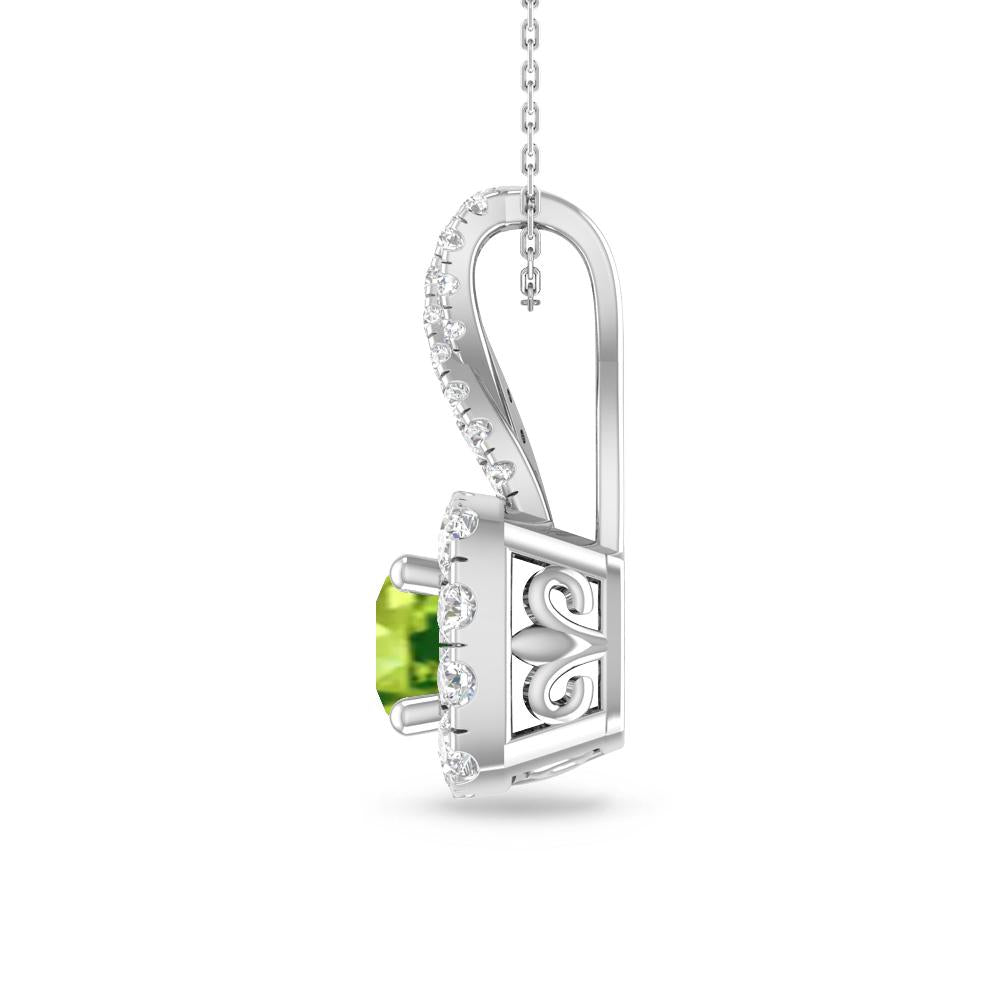 White Gold - Peridot