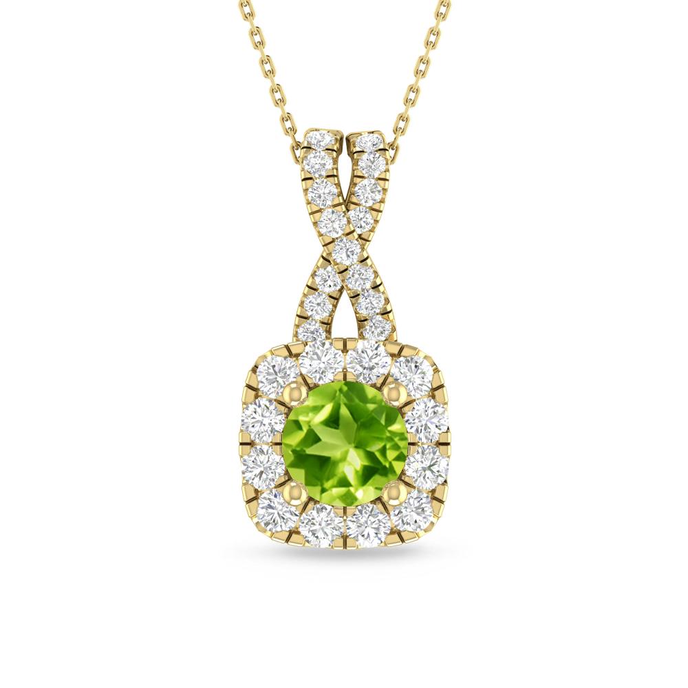 Yellow Gold - Peridot