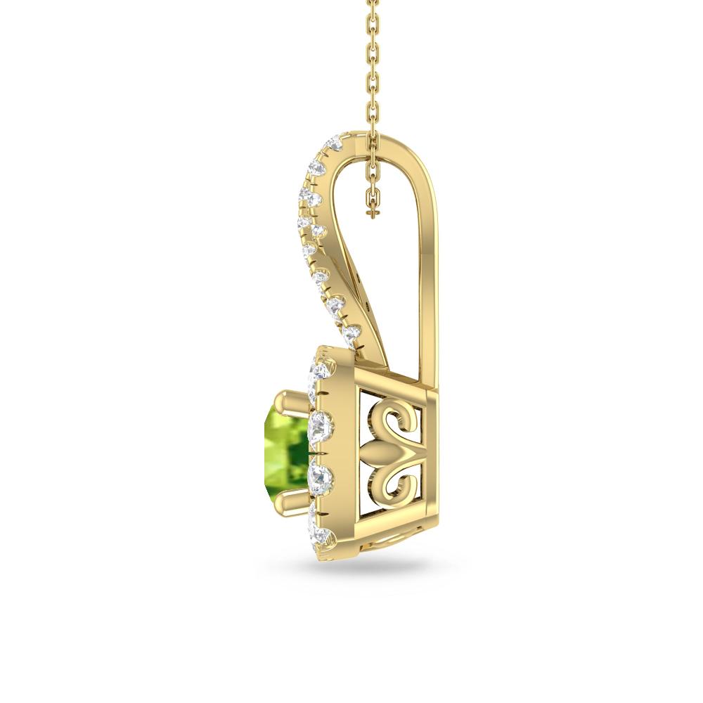 Yellow Gold - Peridot