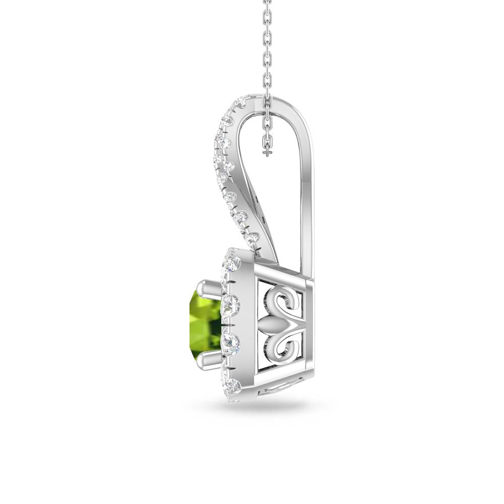 White Gold - Peridot