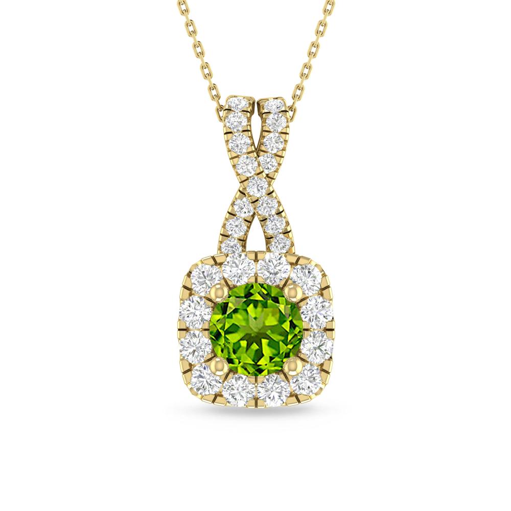 Yellow Gold - Peridot