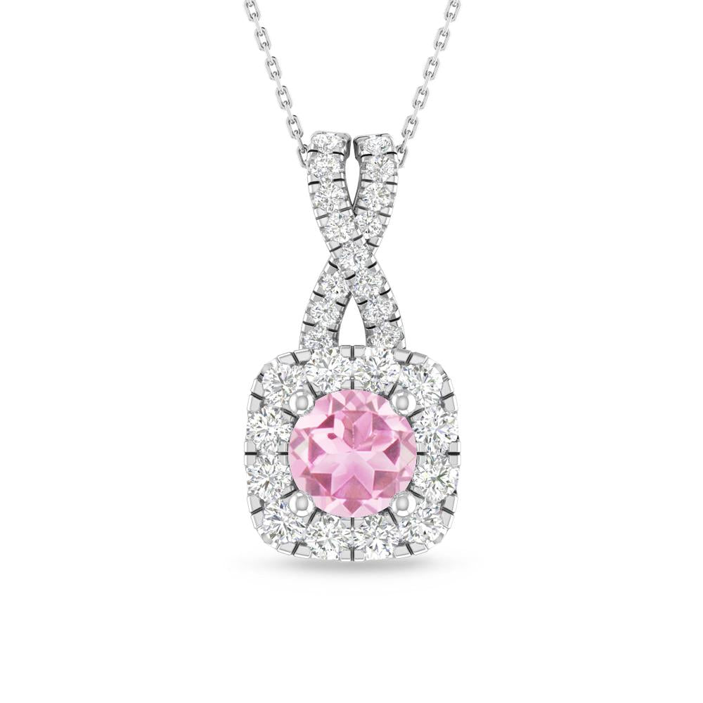 White Gold - Pink Tourmaline