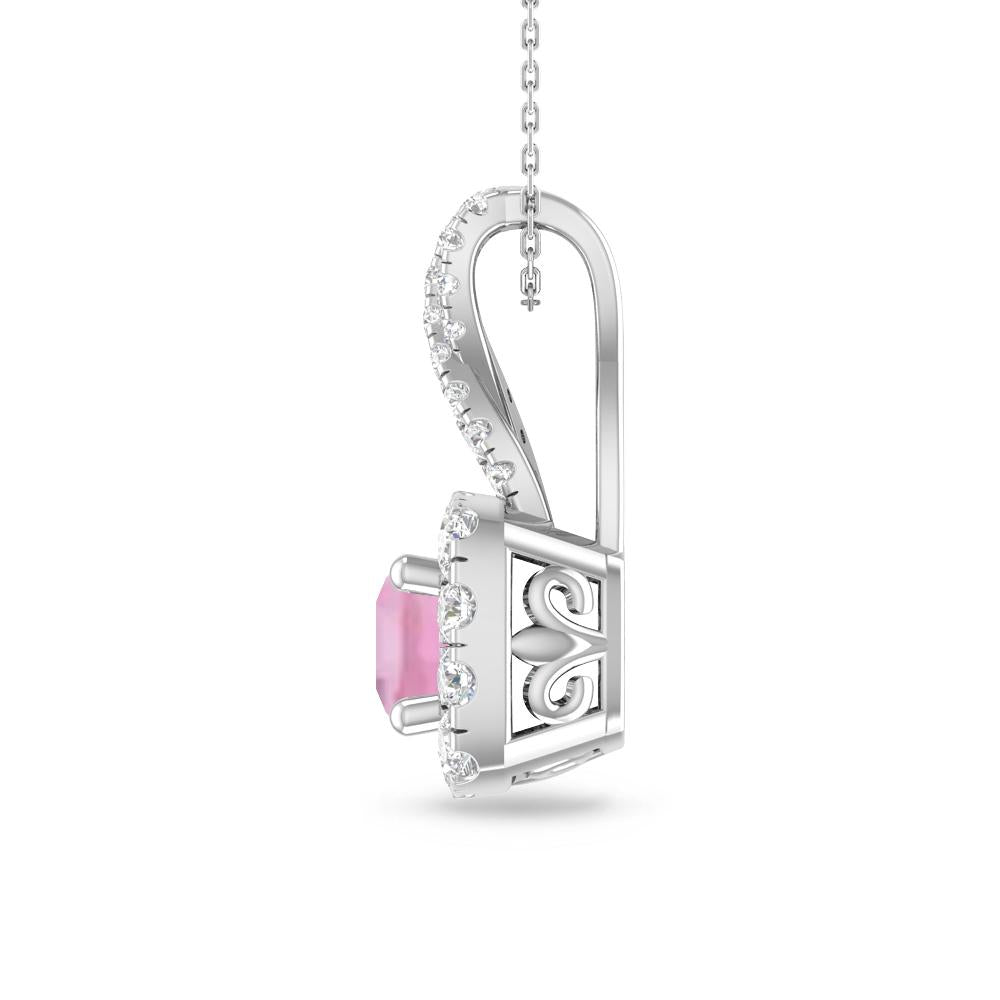 White Gold - Pink Tourmaline