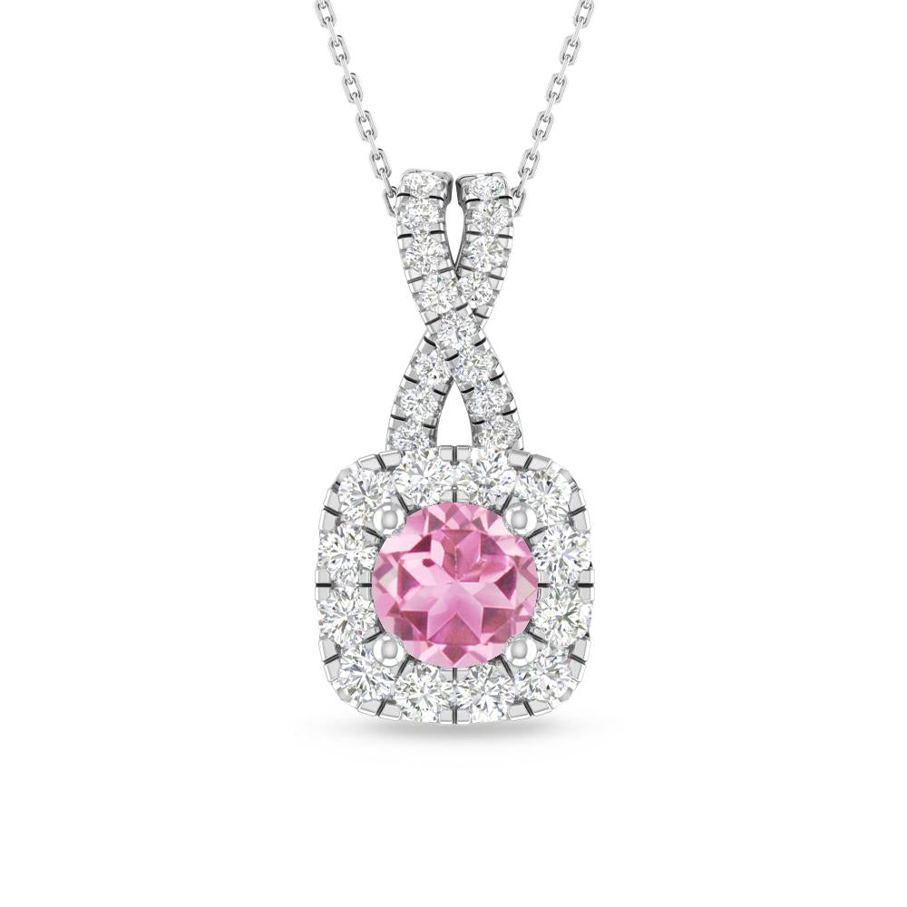 White Gold - Pink Tourmaline