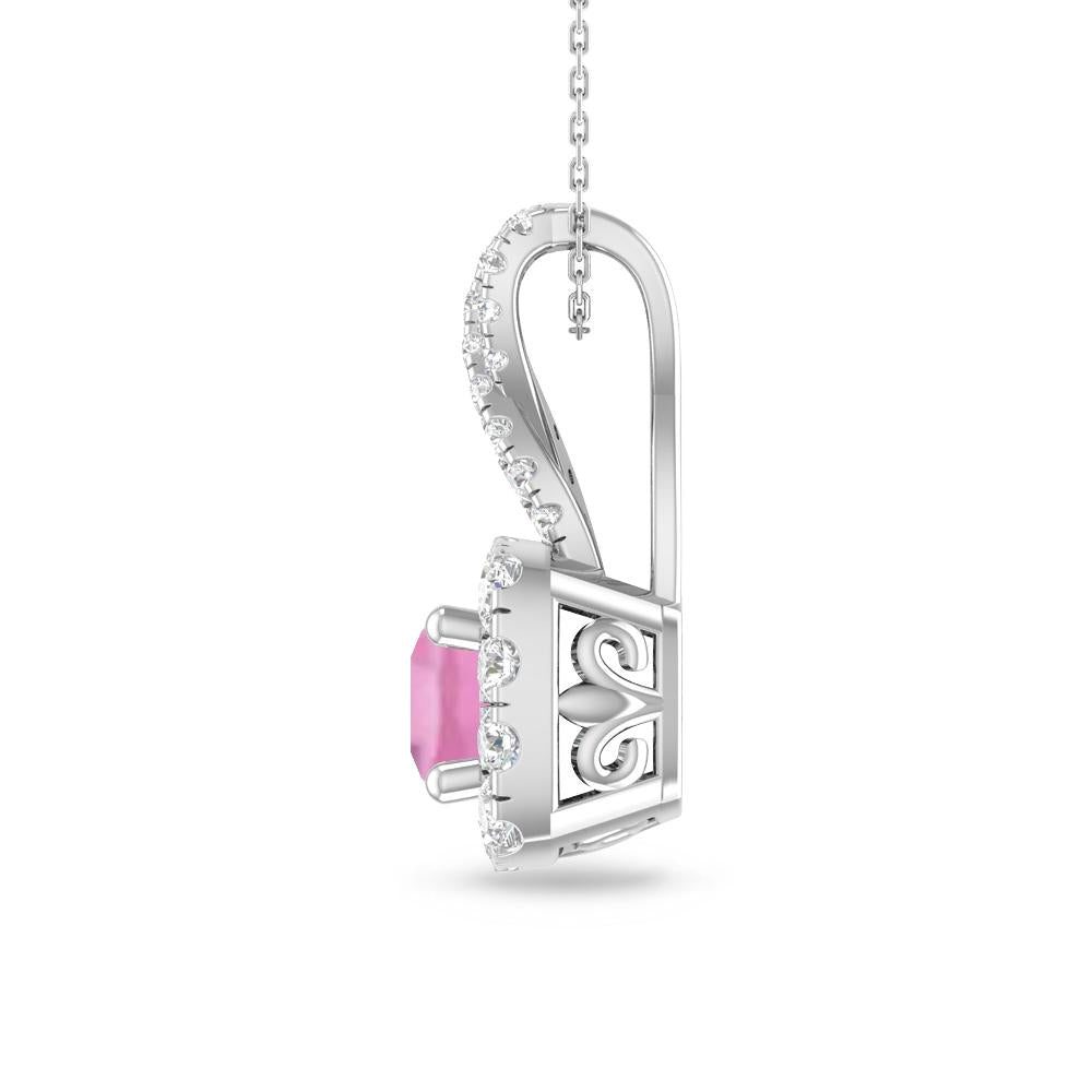 White Gold - Pink Tourmaline