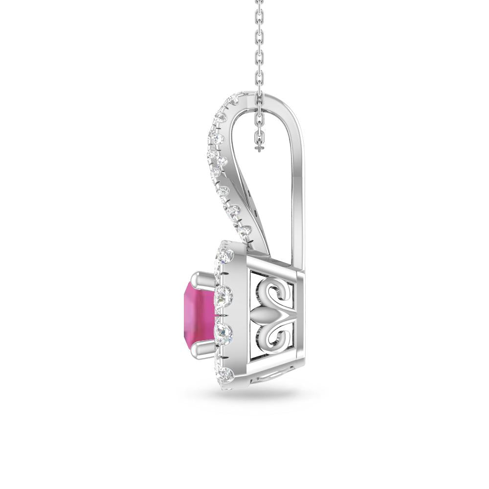 White Gold - Pink Tourmaline