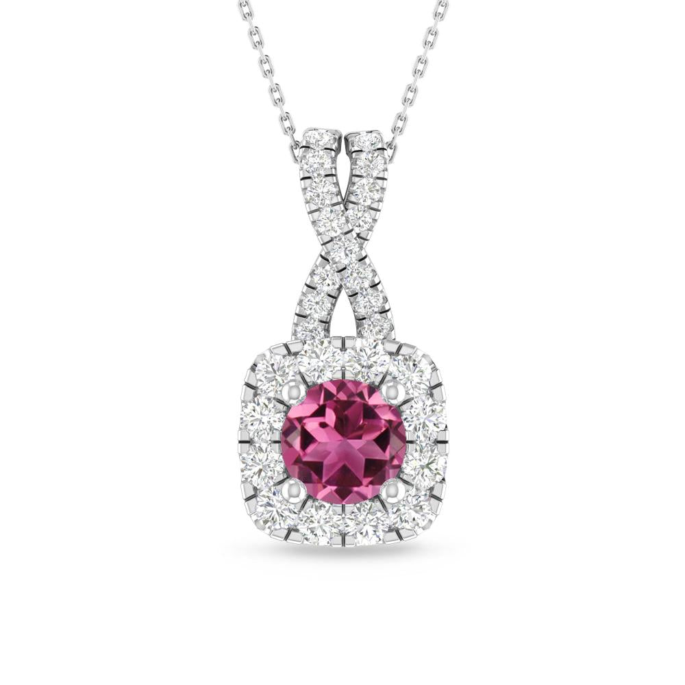 White Gold - Pink Tourmaline