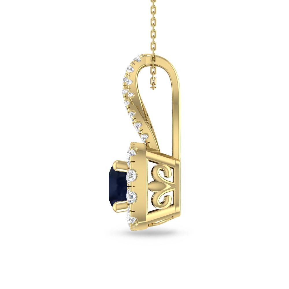 Yellow Gold - Sapphire