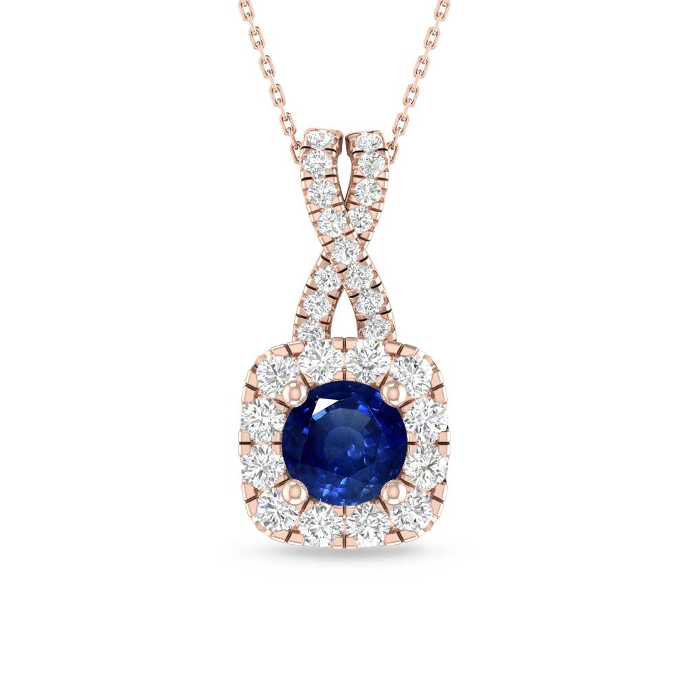 Rose Gold - Sapphire