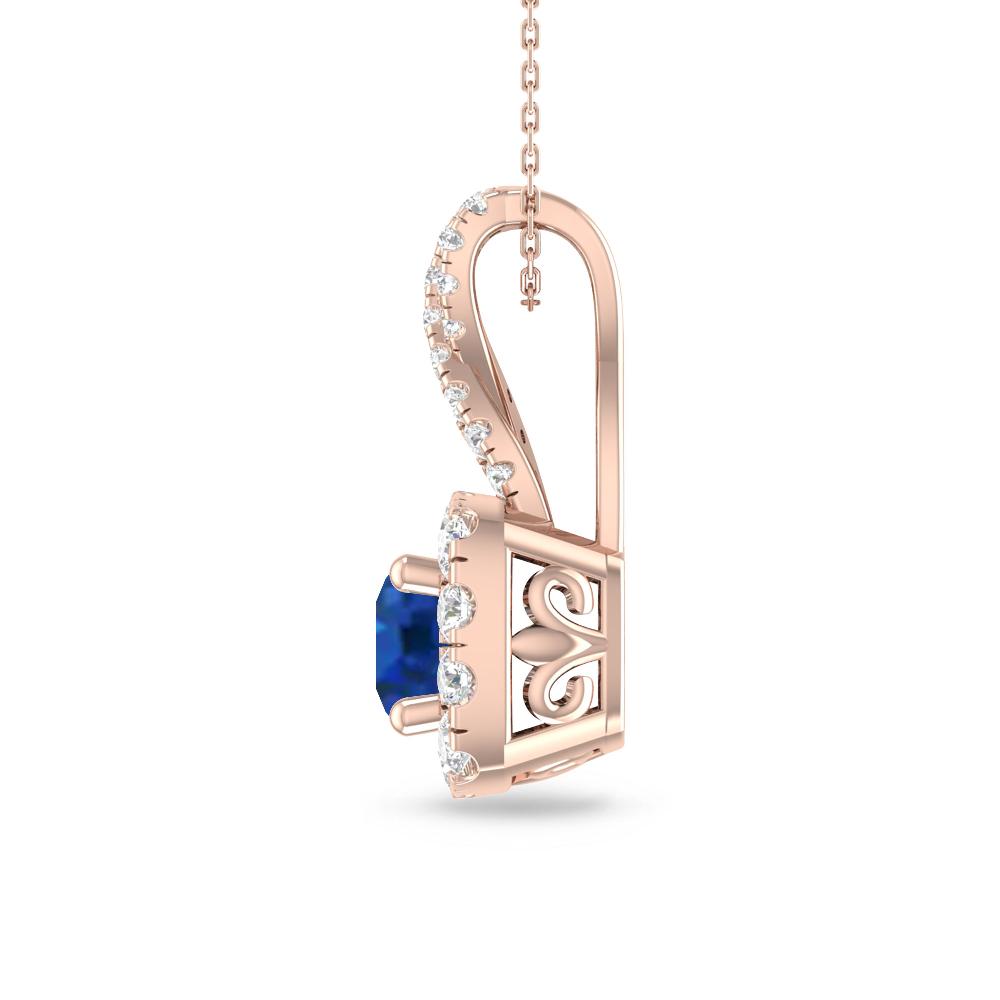 Rose Gold - Sapphire
