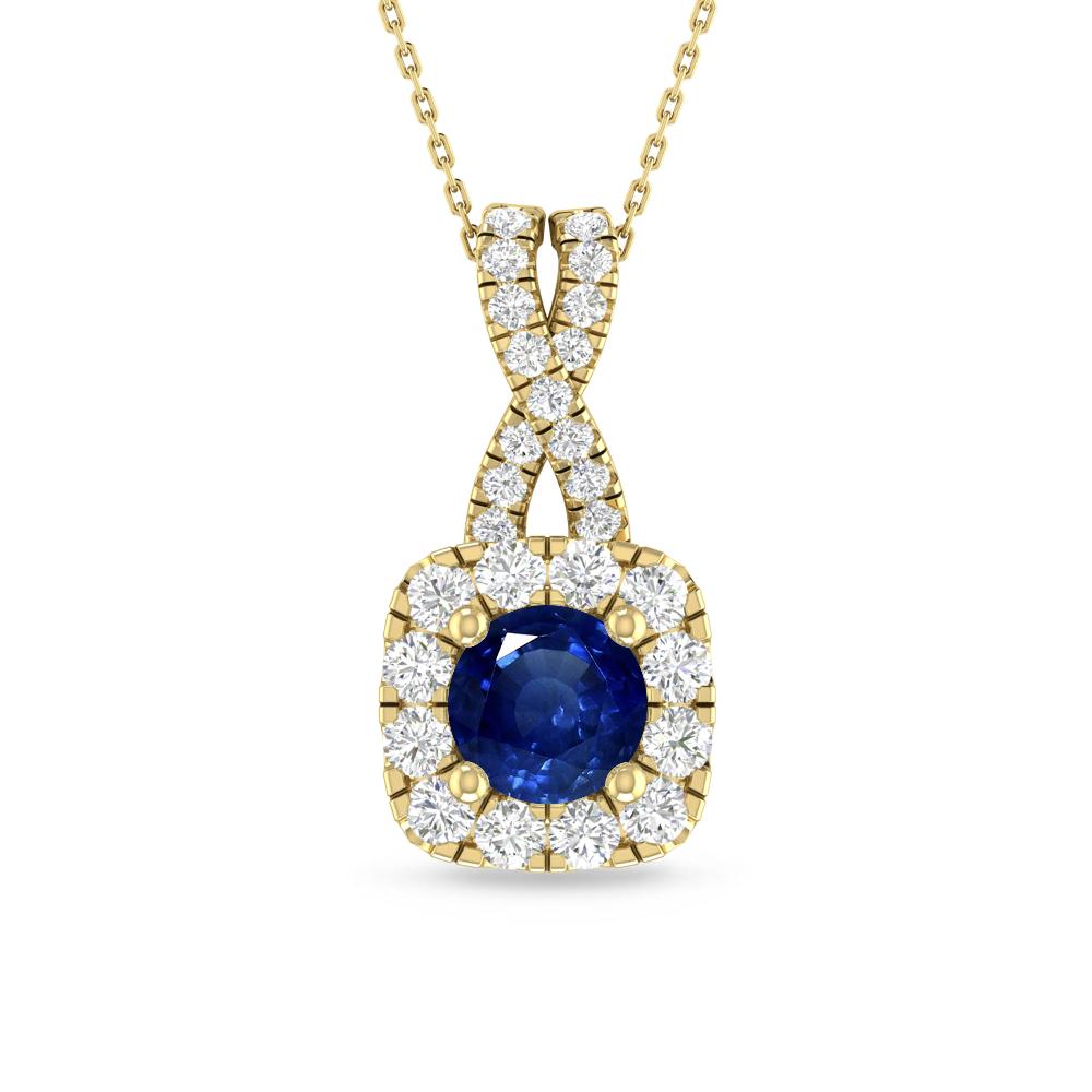 Yellow Gold - Sapphire
