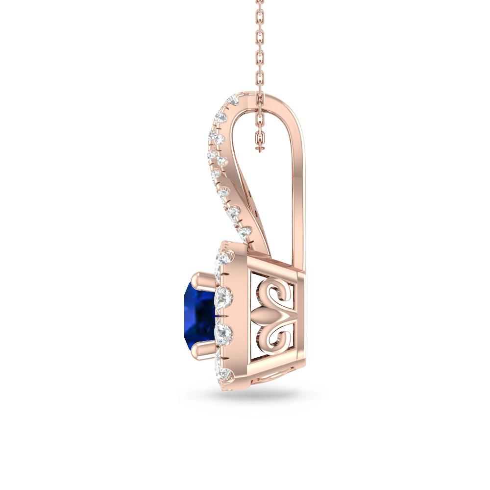 Rose Gold - Sapphire