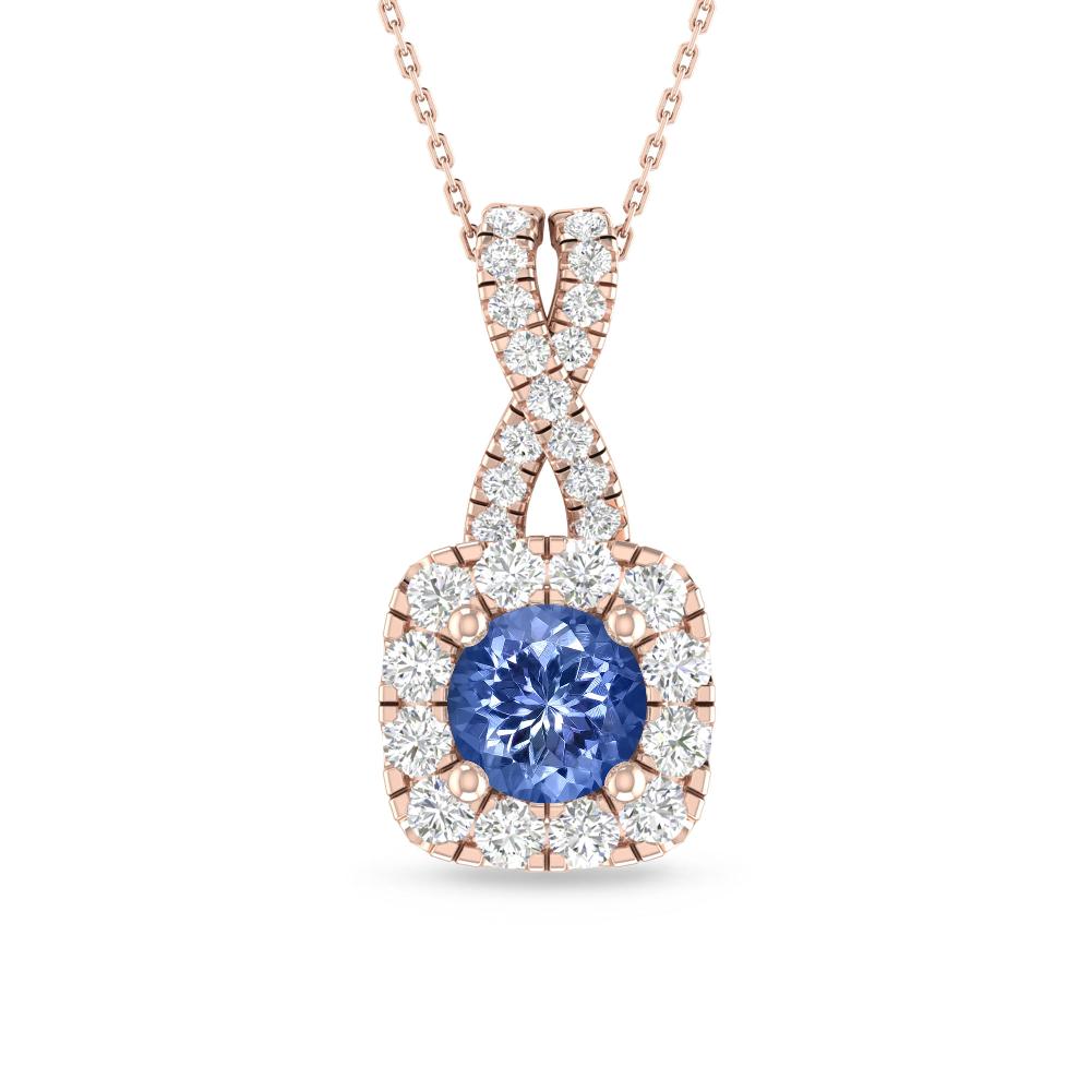 Rose Gold - Tanzanite