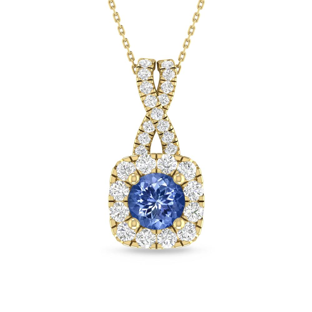Yellow Gold - Tanzanite