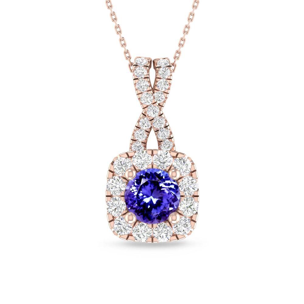 Rose Gold - Tanzanite