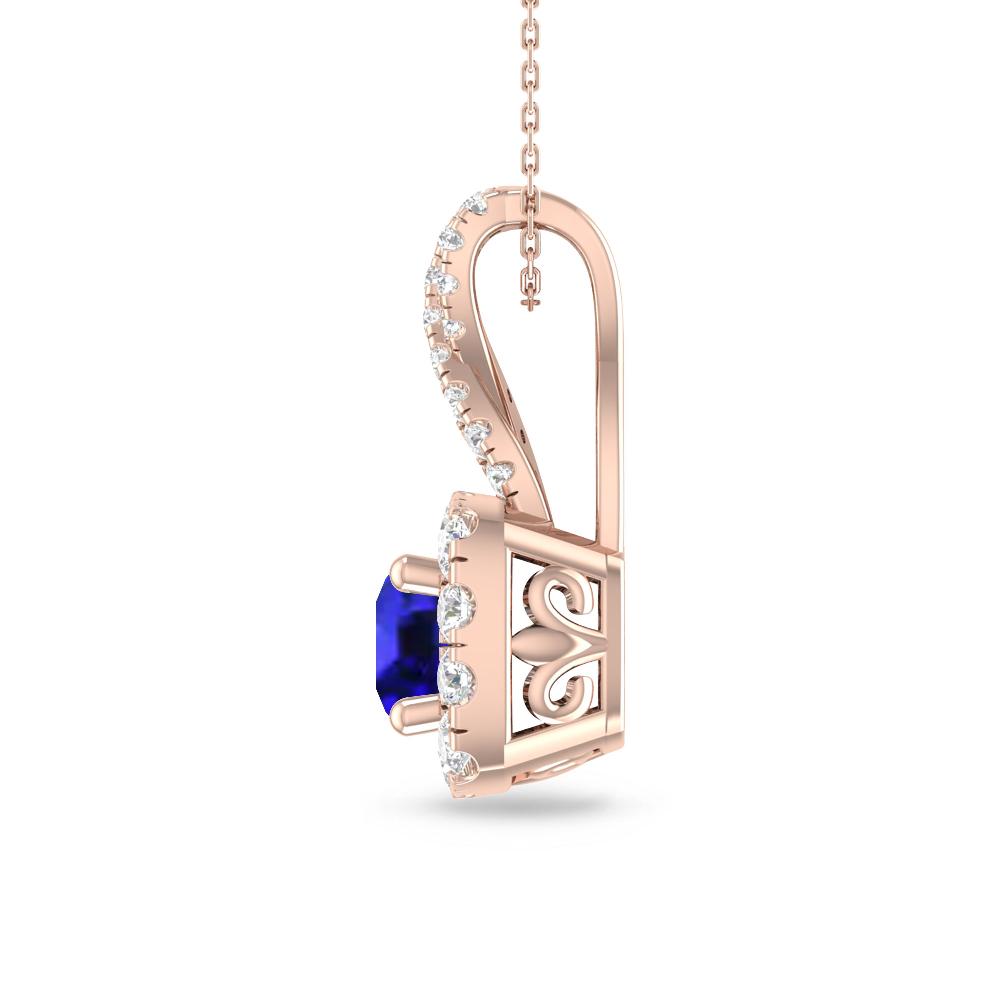 Rose Gold - Tanzanite