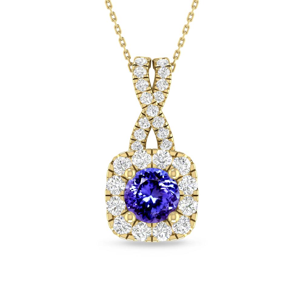 Yellow Gold - Tanzanite