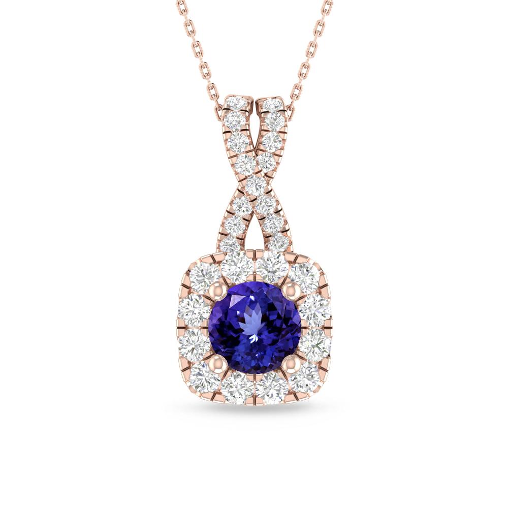 Rose Gold - Tanzanite