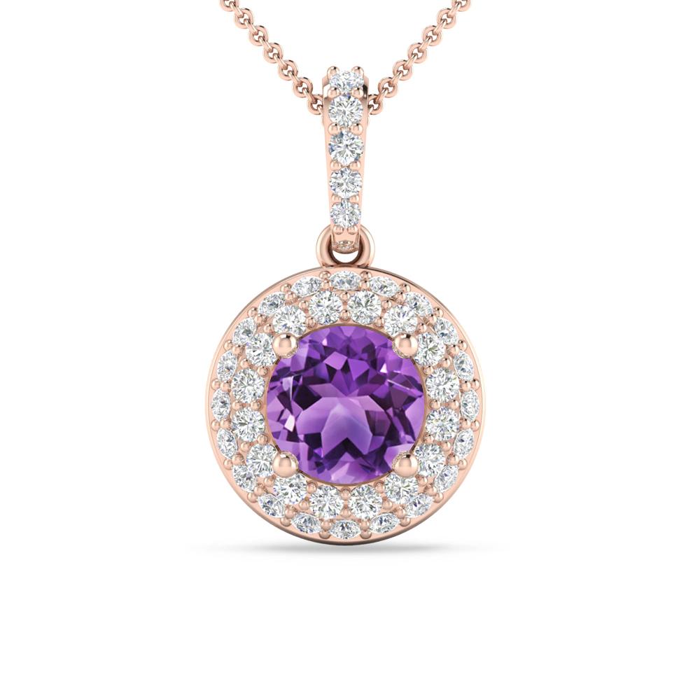 Rose Gold - Amethyst