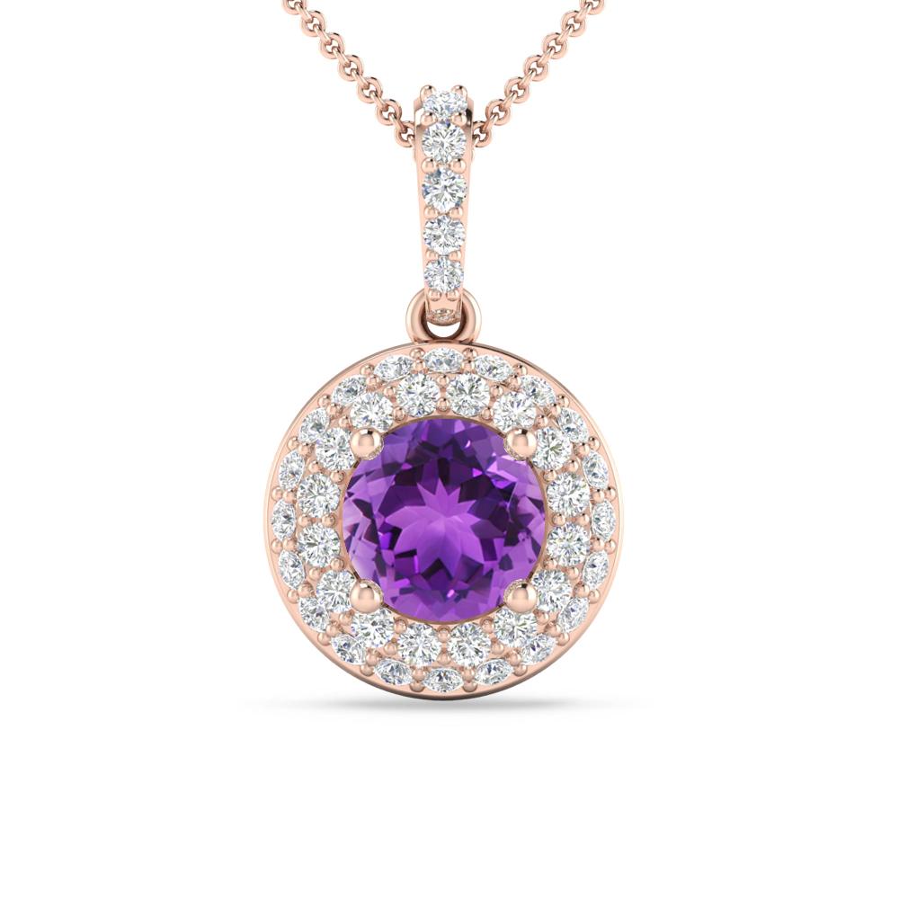 Rose Gold - Amethyst