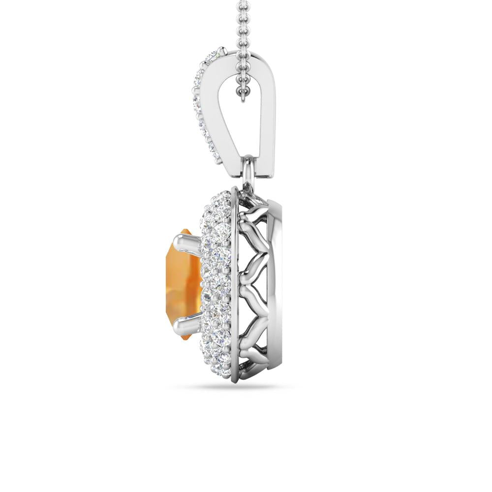 White Gold - Citrine