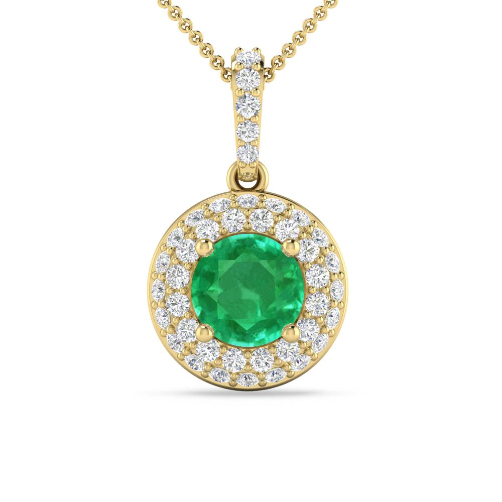 Yellow Gold - Emerald