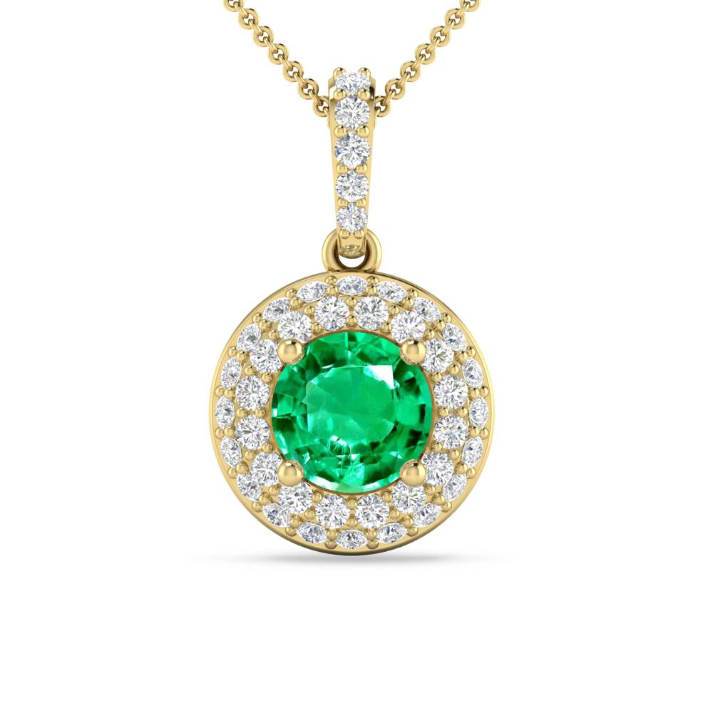 Yellow Gold - Emerald