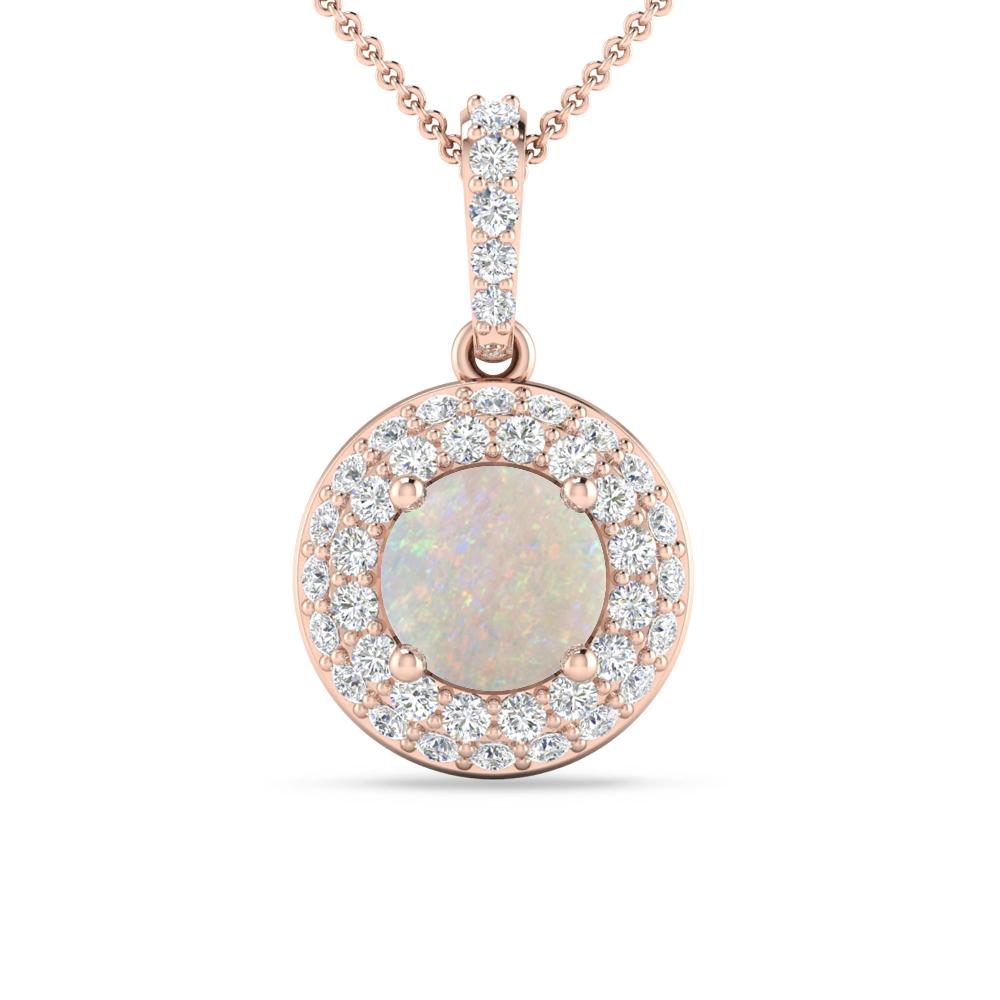 Rose Gold - Opal