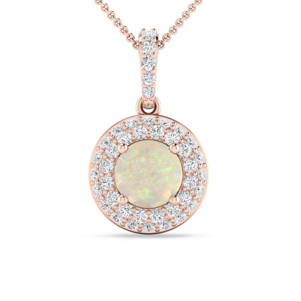 Rose Gold - Opal