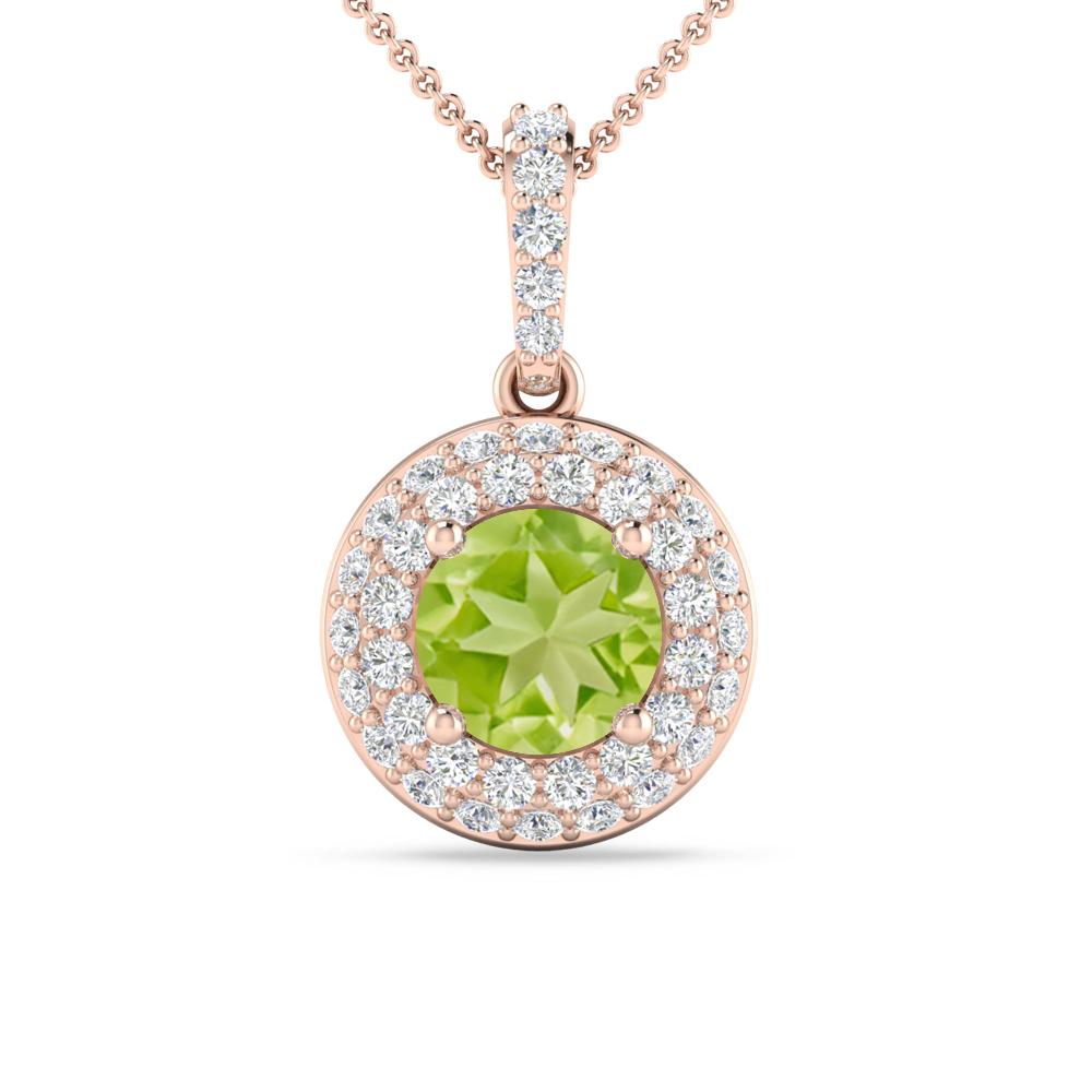 Rose Gold - Peridot