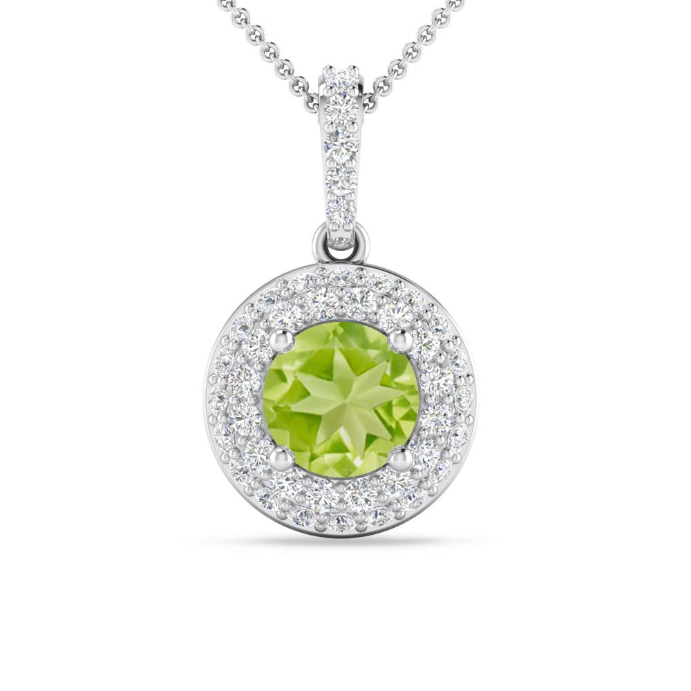 White Gold - Peridot