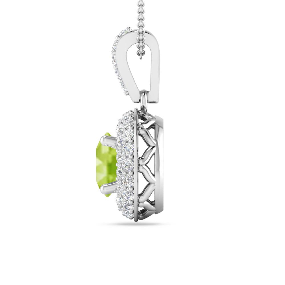 White Gold - Peridot