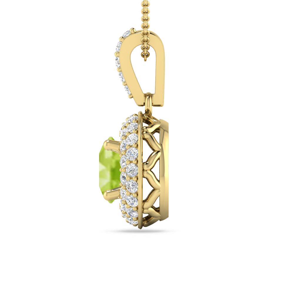 Yellow Gold - Peridot