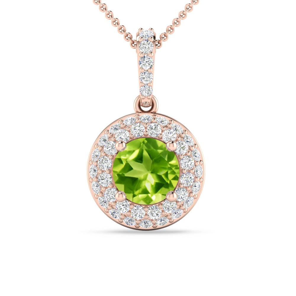 Rose Gold - Peridot