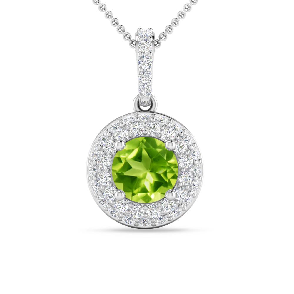 White Gold - Peridot