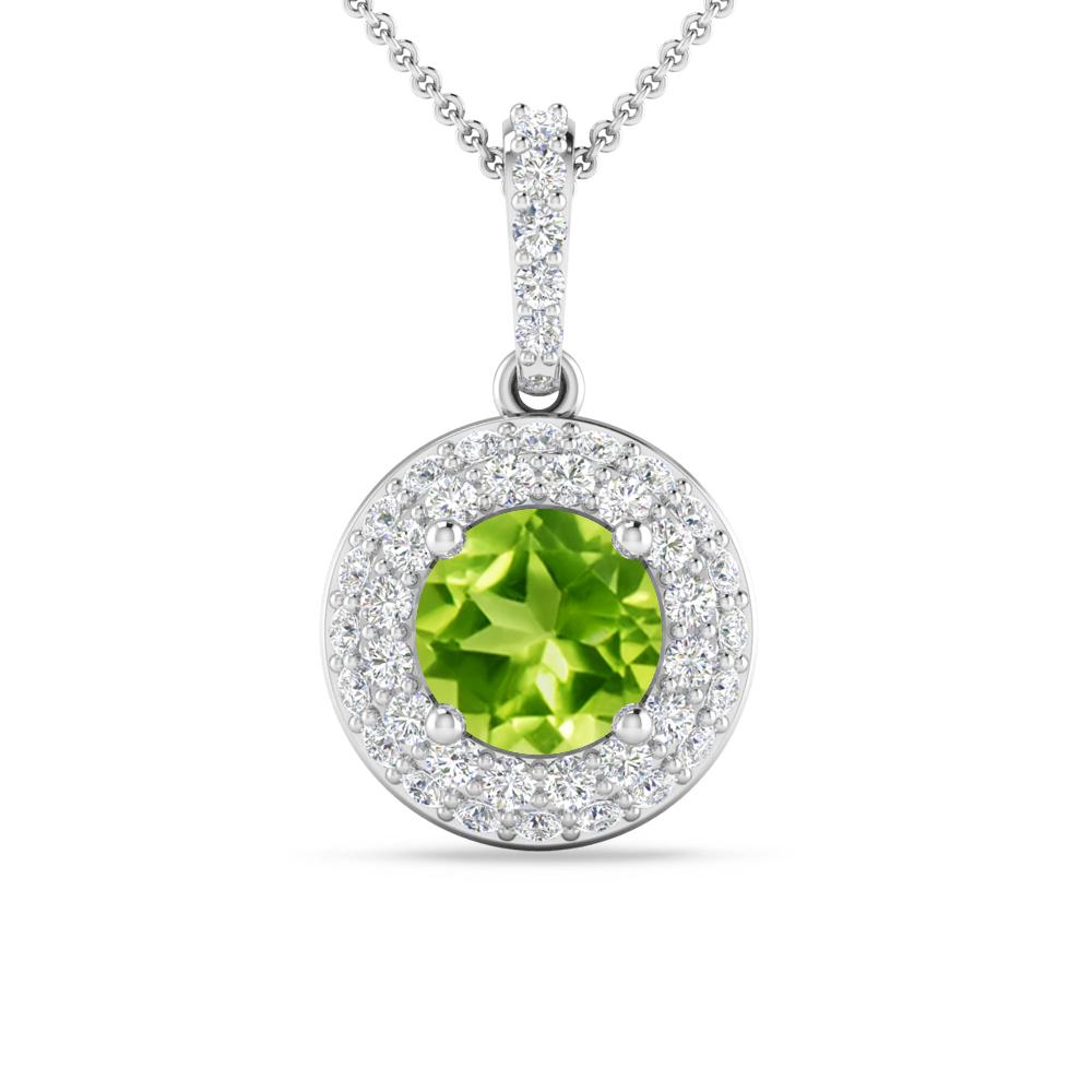 White Gold - Peridot