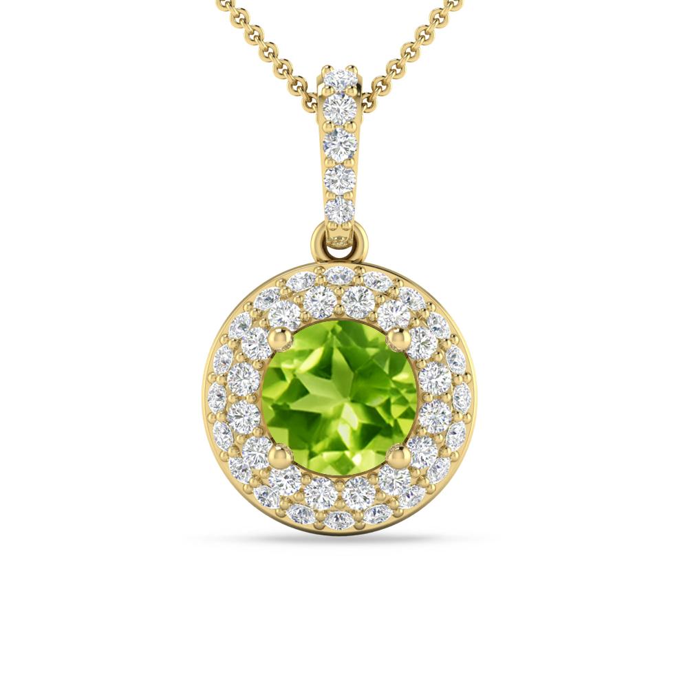 Yellow Gold - Peridot