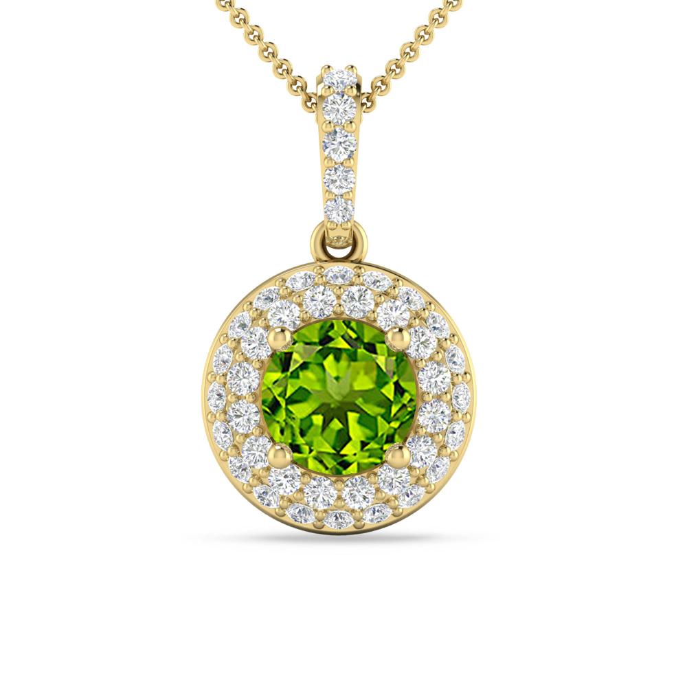 Yellow Gold - Peridot