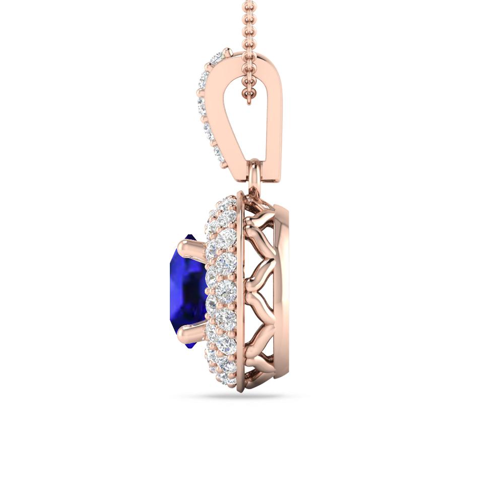 Rose Gold - Tanzanite