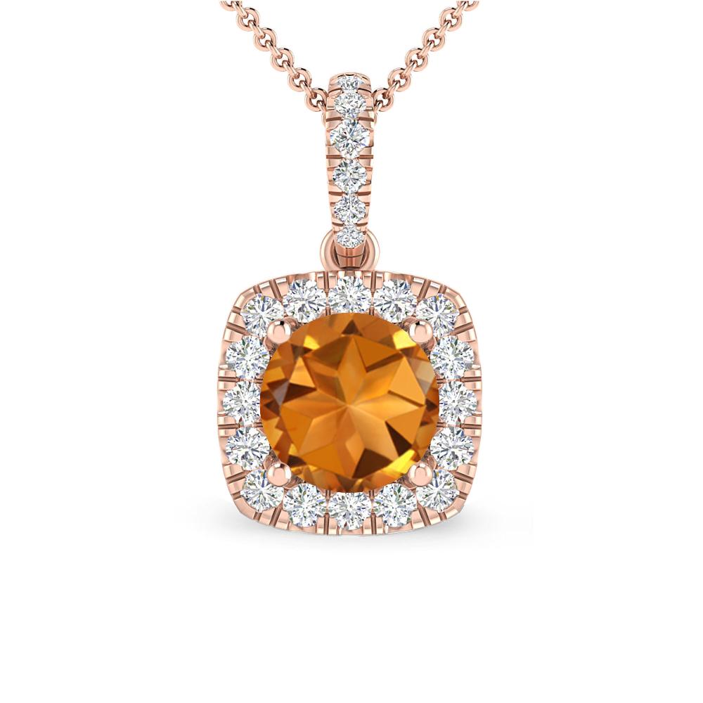 Rose Gold - Citrine