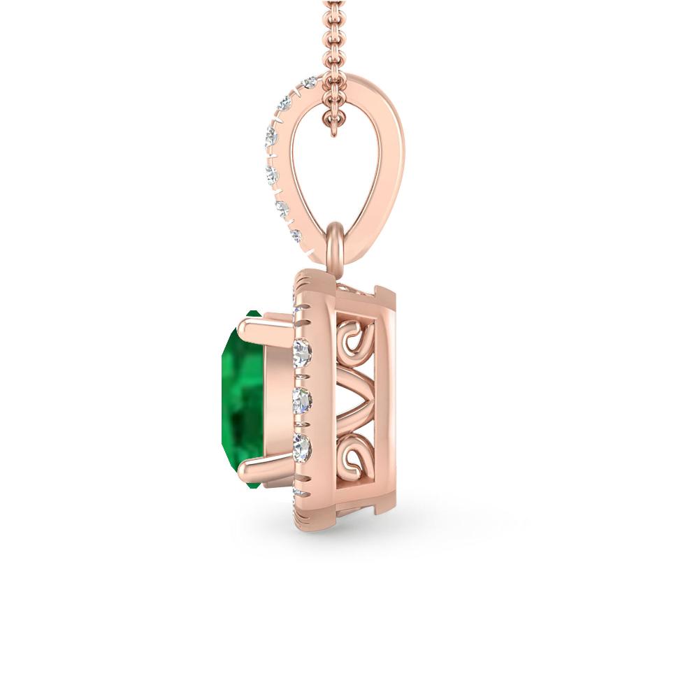 Rose Gold - Emerald