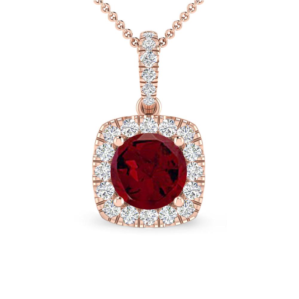 Rose Gold - Garnet